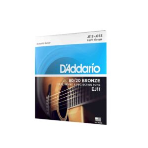 Juego de cuerdas para guitarra acústica 80/20 Light 10-47 D´Addario
