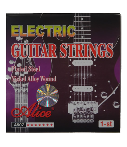 Cuerda para guitarra eléctrica 1ra Alice