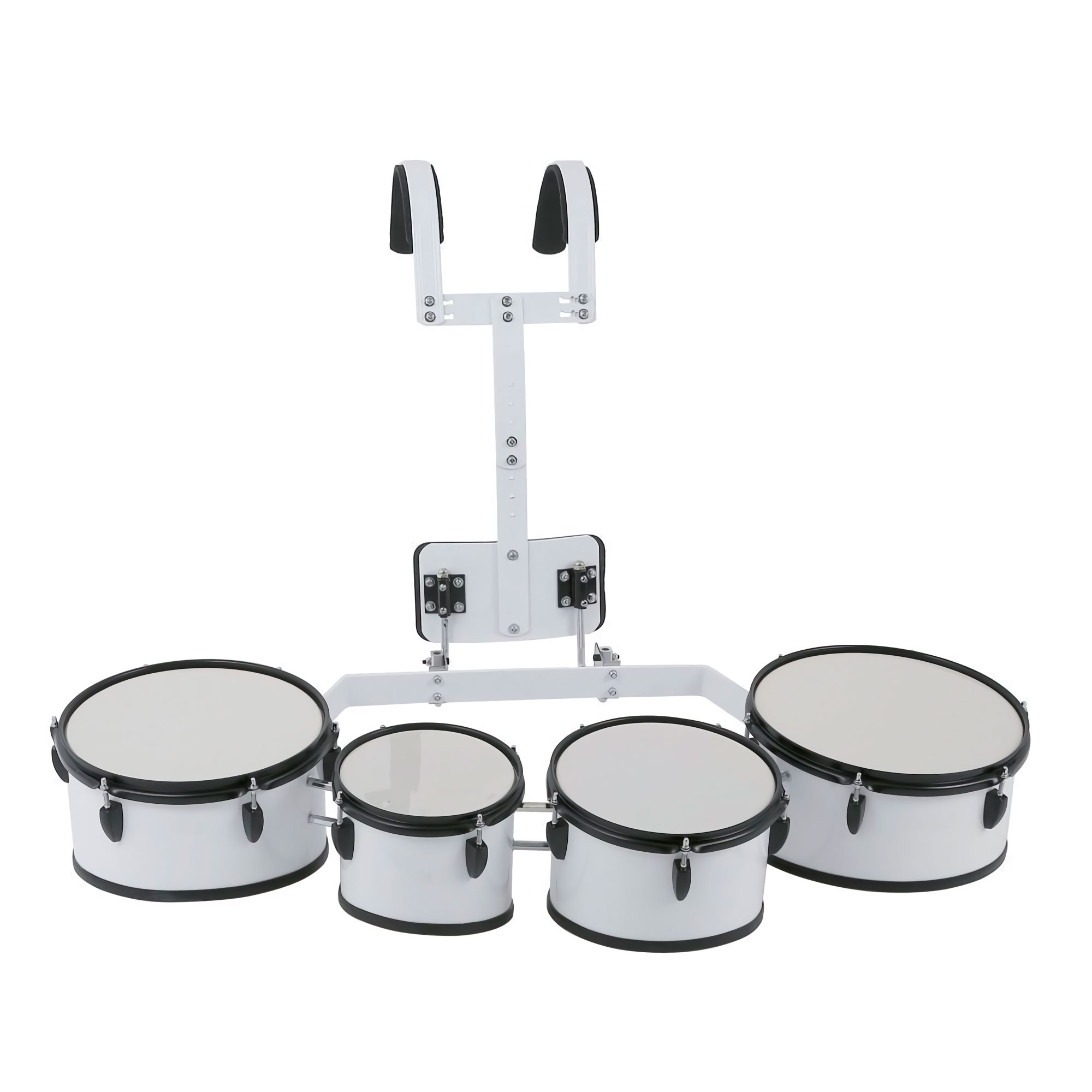 Set tambores para marcha 4 piezas 8" / 10" / 12" / 13" Xcalibur - Imagen 2
