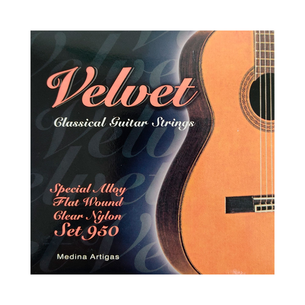 Juego de cuerdas para guitarra clásica Velvet