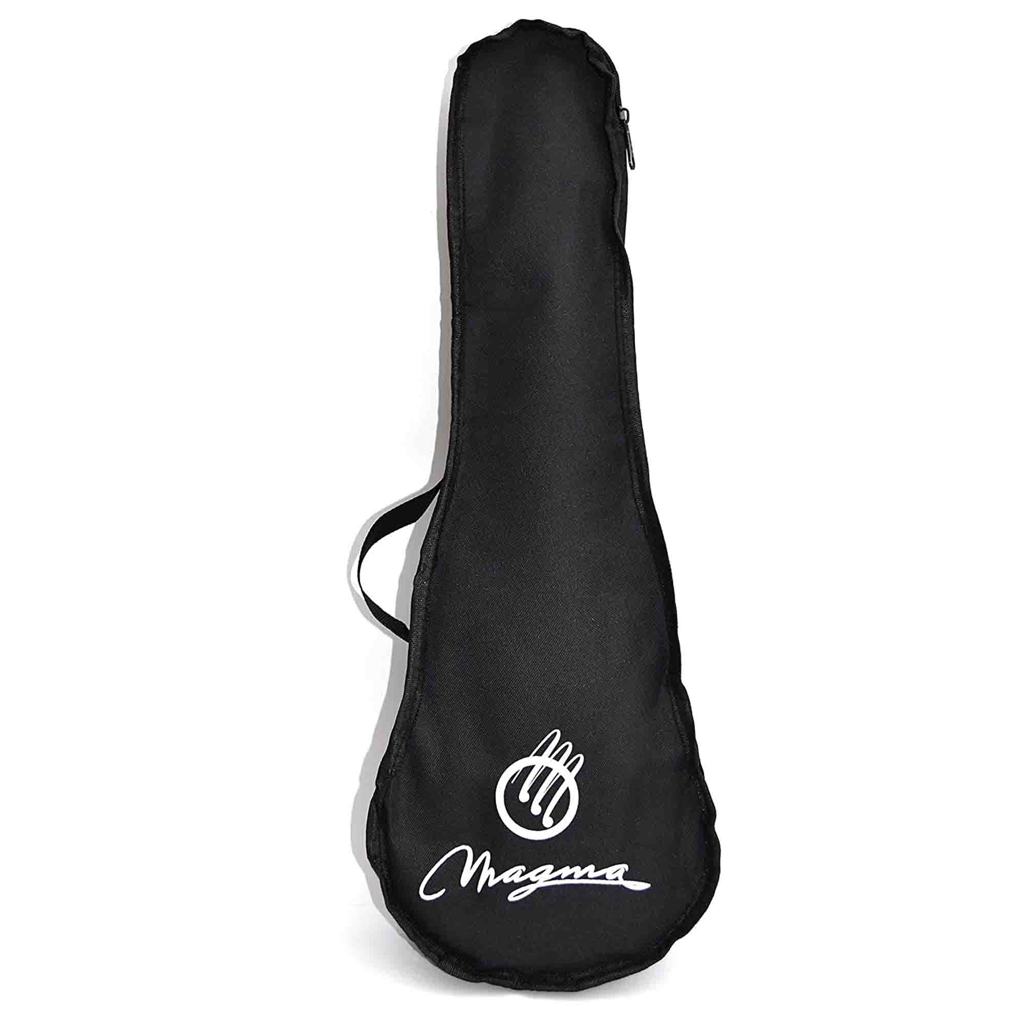 Ukelele acústico soprano negro 21" con estuche Magma - Imagen 2