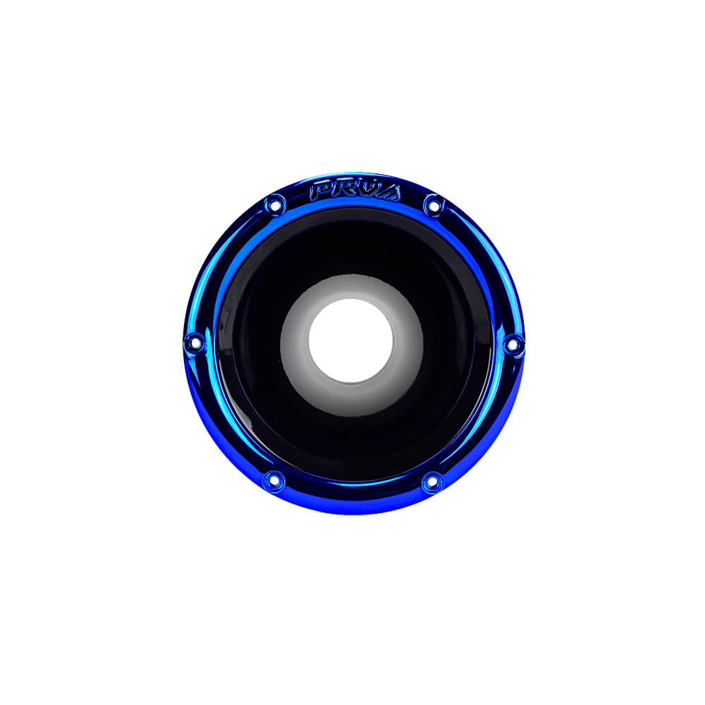 Tweeter redonda plástica de 2" azul PRV audio