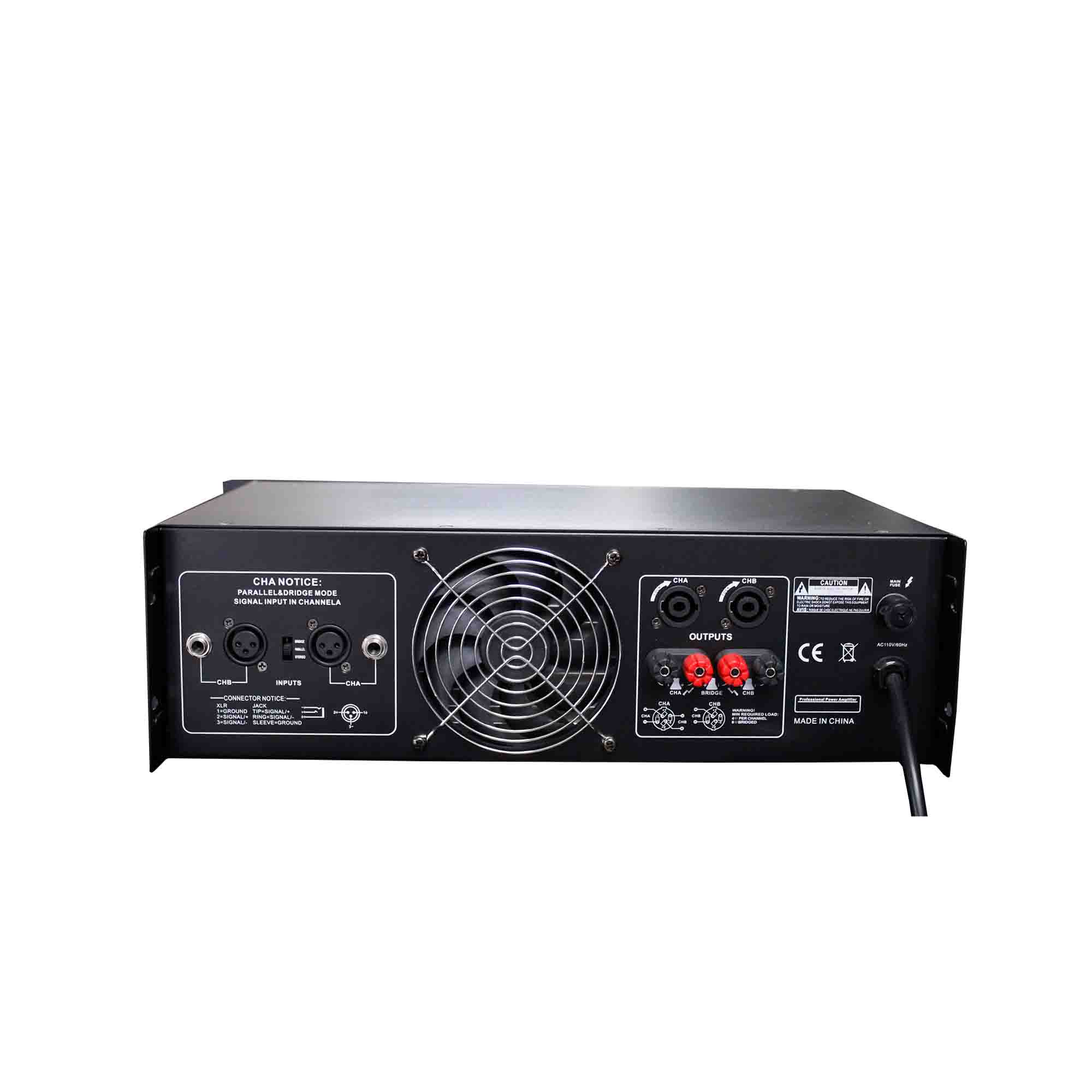 Amplificador de poder de 2500w MTE - Imagen 2