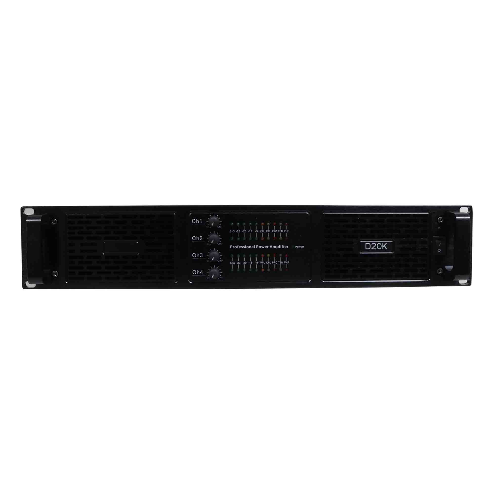 Amplificador de poder de 4 canales 20k