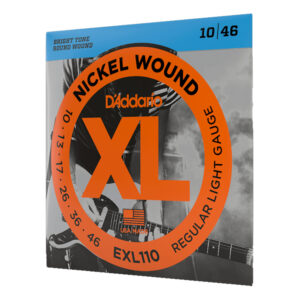 Juego de cuerdas para guitarra eléctrica XL Nickel .010/.046 Daddario
