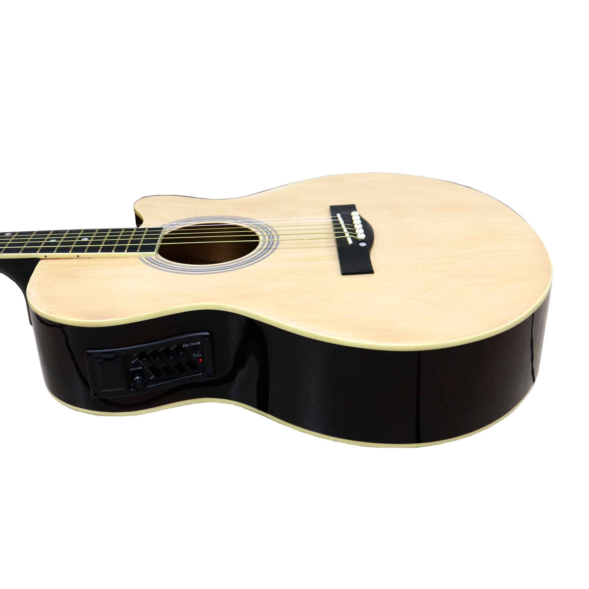 Guitarra electroacústica 39" natural Mallorca - Imagen 3