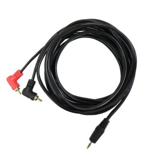 Extensión de 3.5mm estéreo a 2 RCA de 3 metros