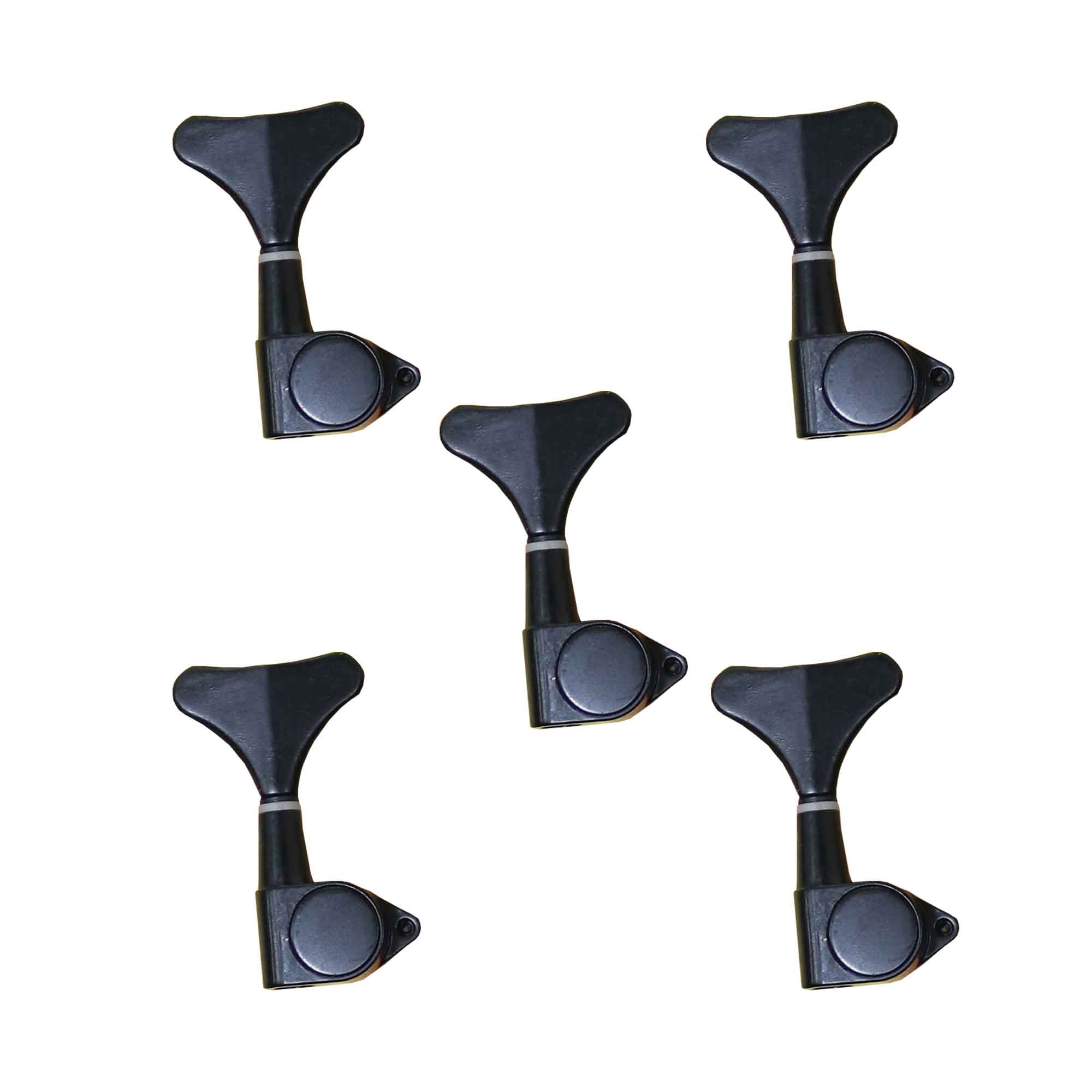 Set de 5 clavijas para bajo eléctrico cromo Strinberg
