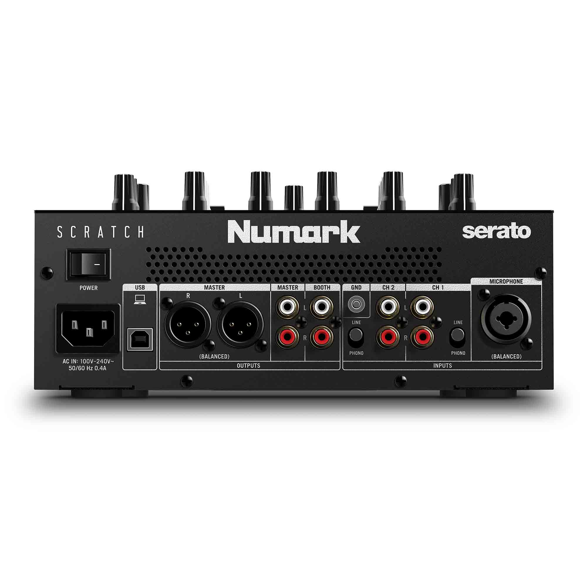 Mezclador scratch de 24 bits y 2 canales Numark - Imagen 2