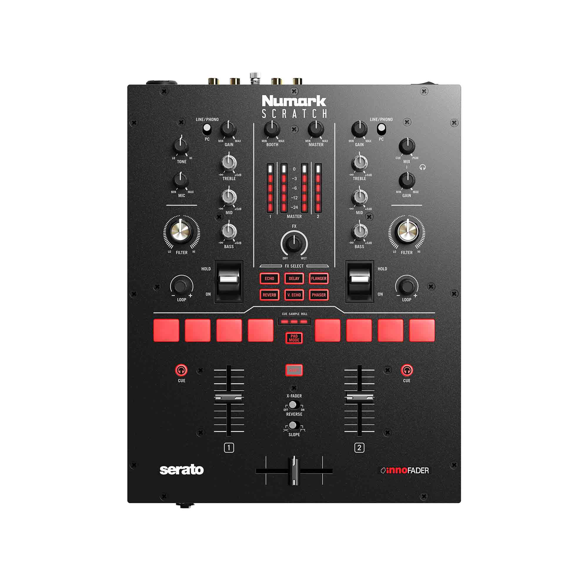 Mezclador scratch de 24 bits y 2 canales Numark