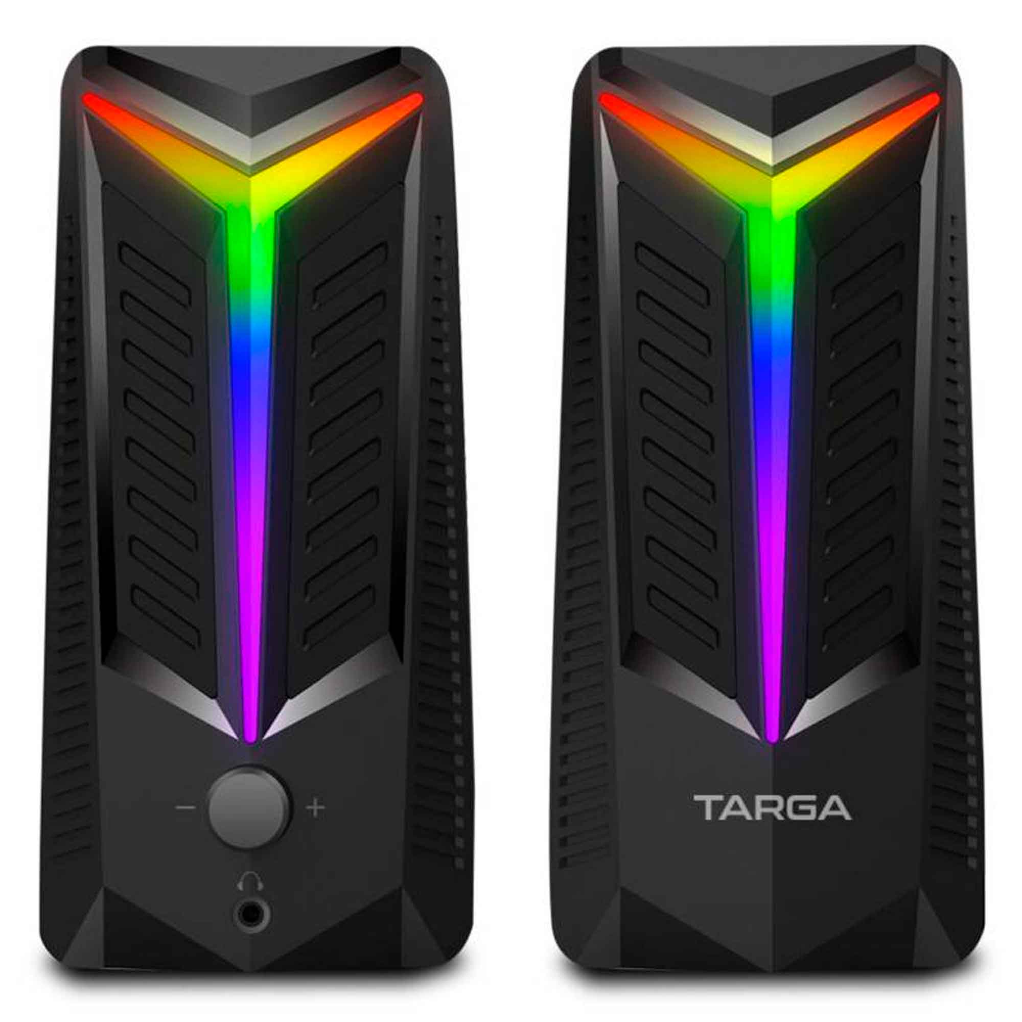 Parlantes gamer led Alpha X Targa
