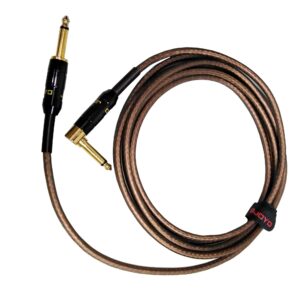 Extensión de 1/4" mono a 1/4" mono acodado 10ft Joyo