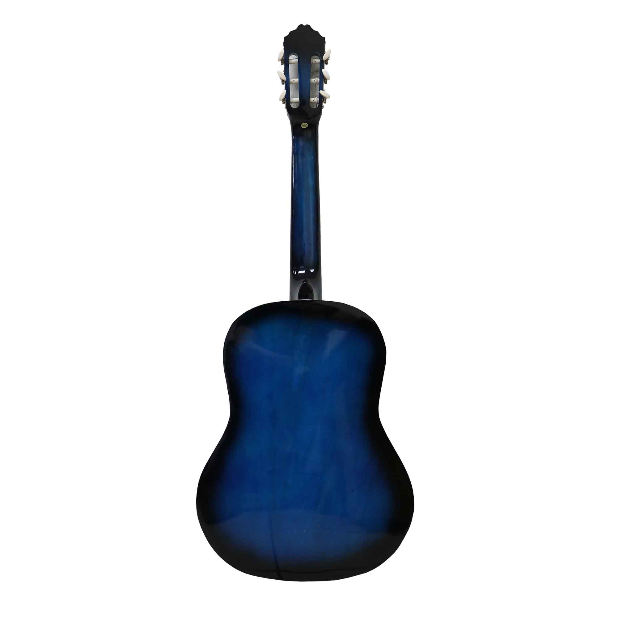 Guitarra clásica de 39" color azul Mallorca - Imagen 2