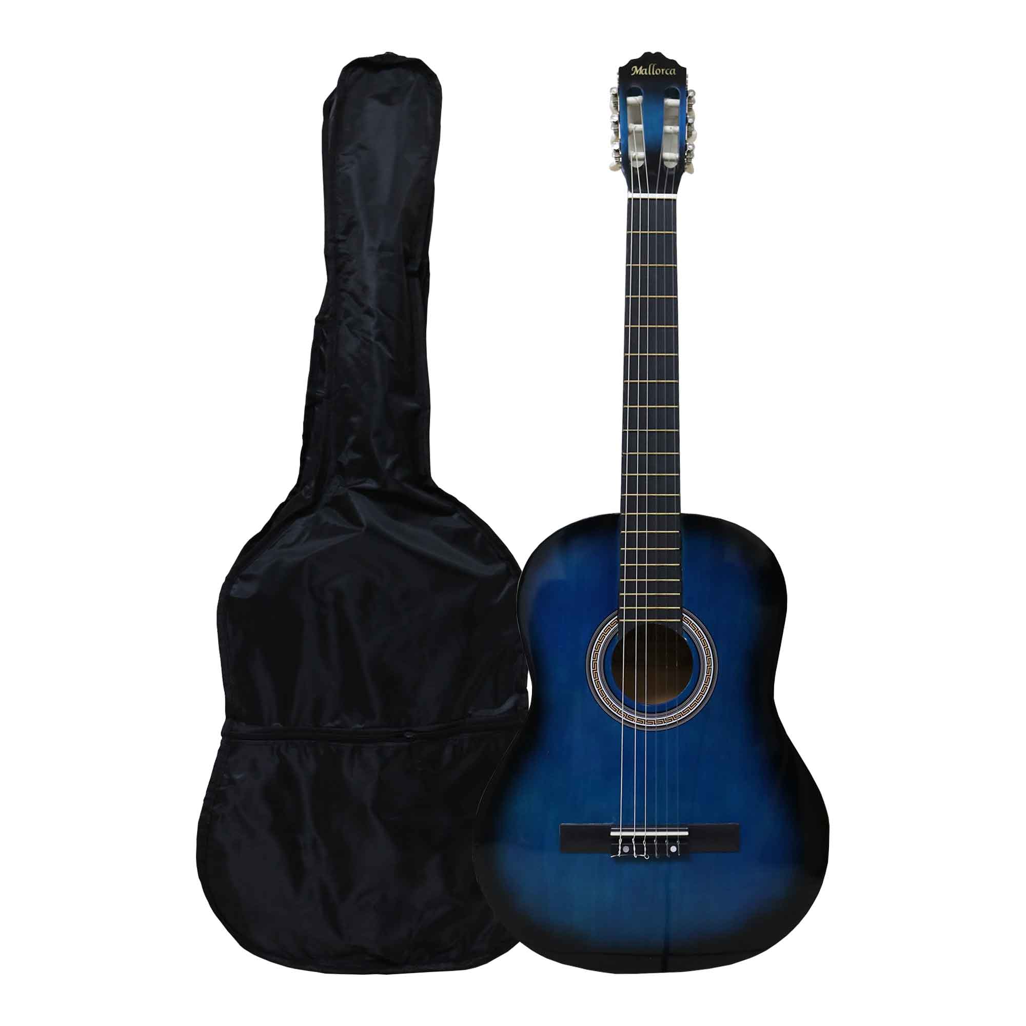 Guitarra clásica de 39" color azul Mallorca - Imagen 3