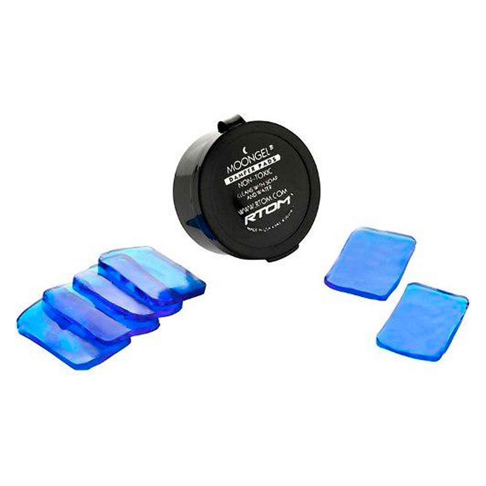 Pastillas damper pad gel 6 piezas Moongel azul