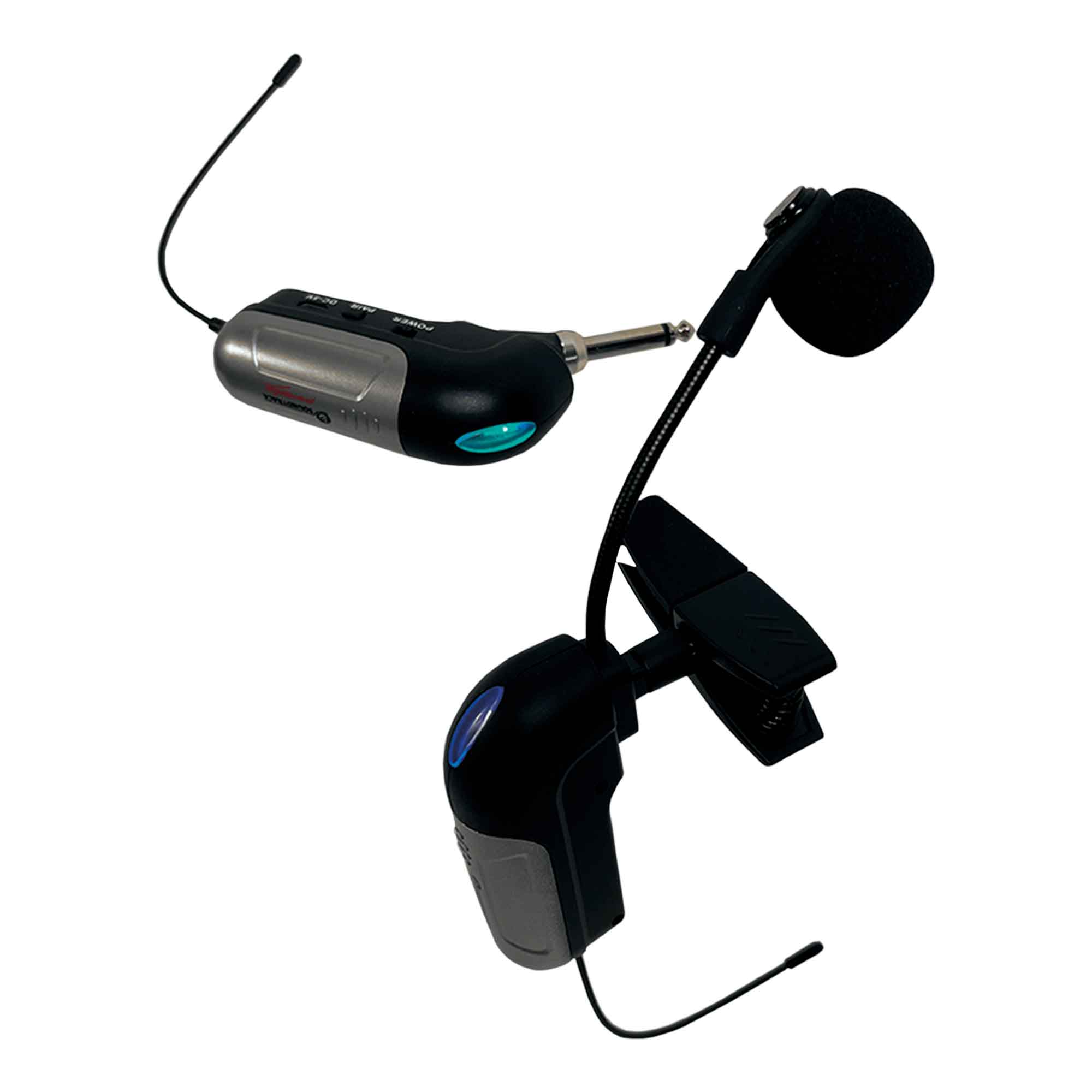 Micrófono inalámbrico UHF de solapa con receptor Soundtrack