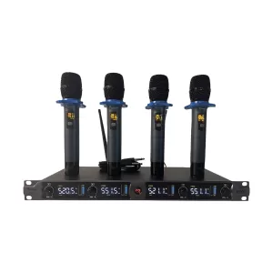 Micrófono inalámbrico UHF 4ch +4 mic Soundtrack