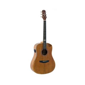 Guitarra electroacústica cutway color walnut satin Strinberg