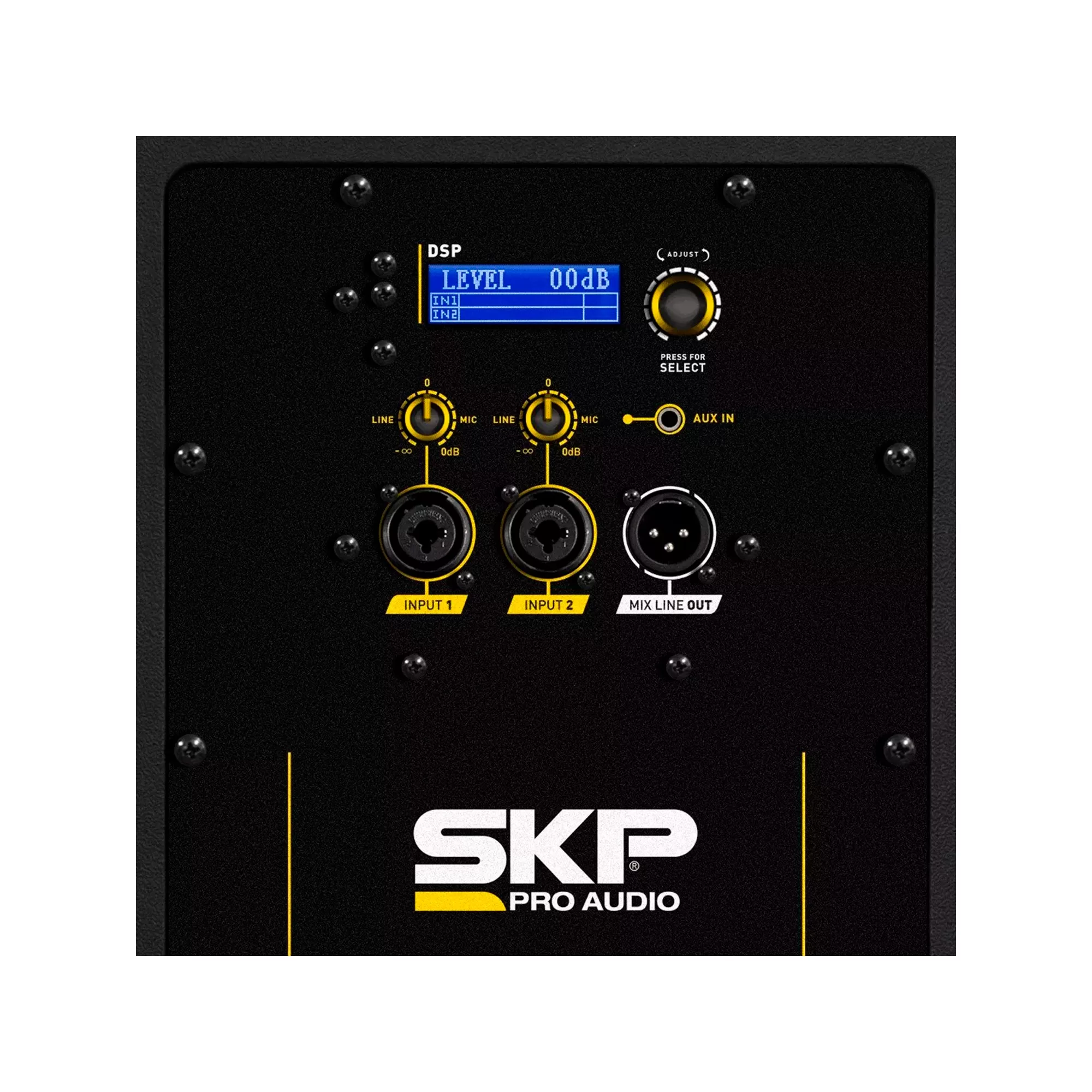 Bafle amplificado 15" 1000w SKP - Imagen 3