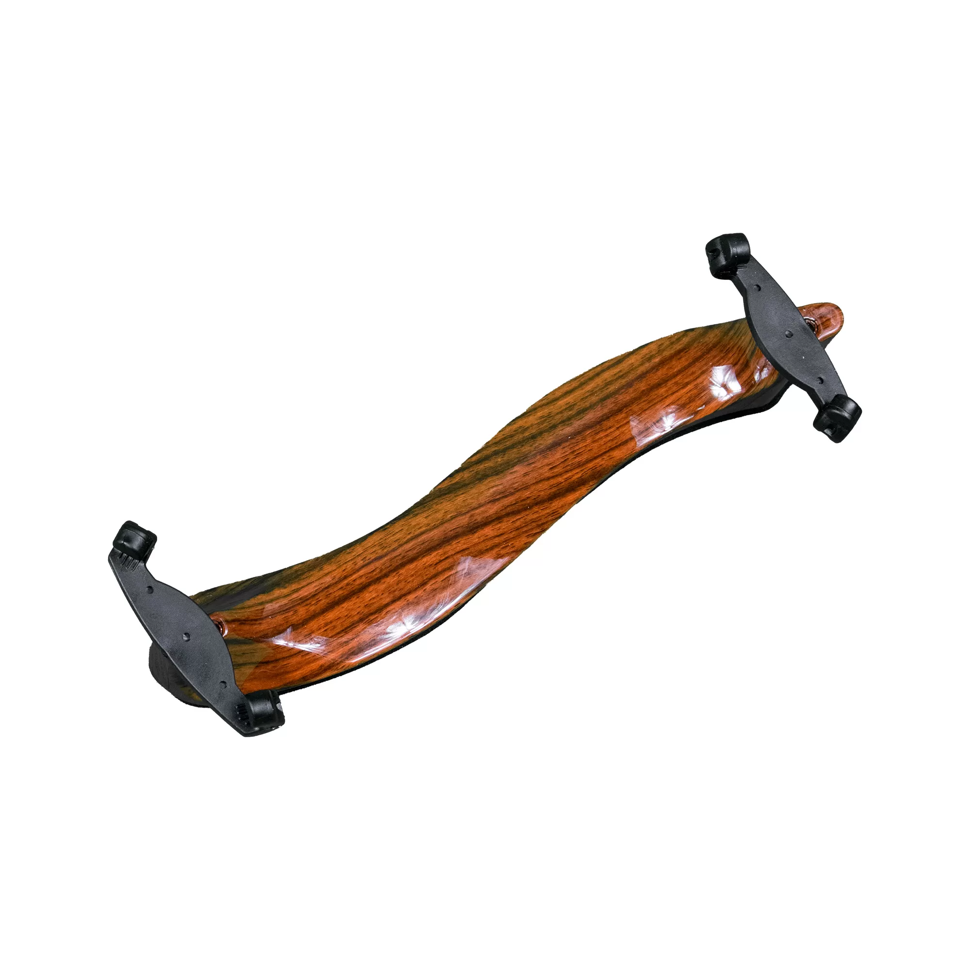 Soporte de hombro p/violín 4/4 plástico color madera