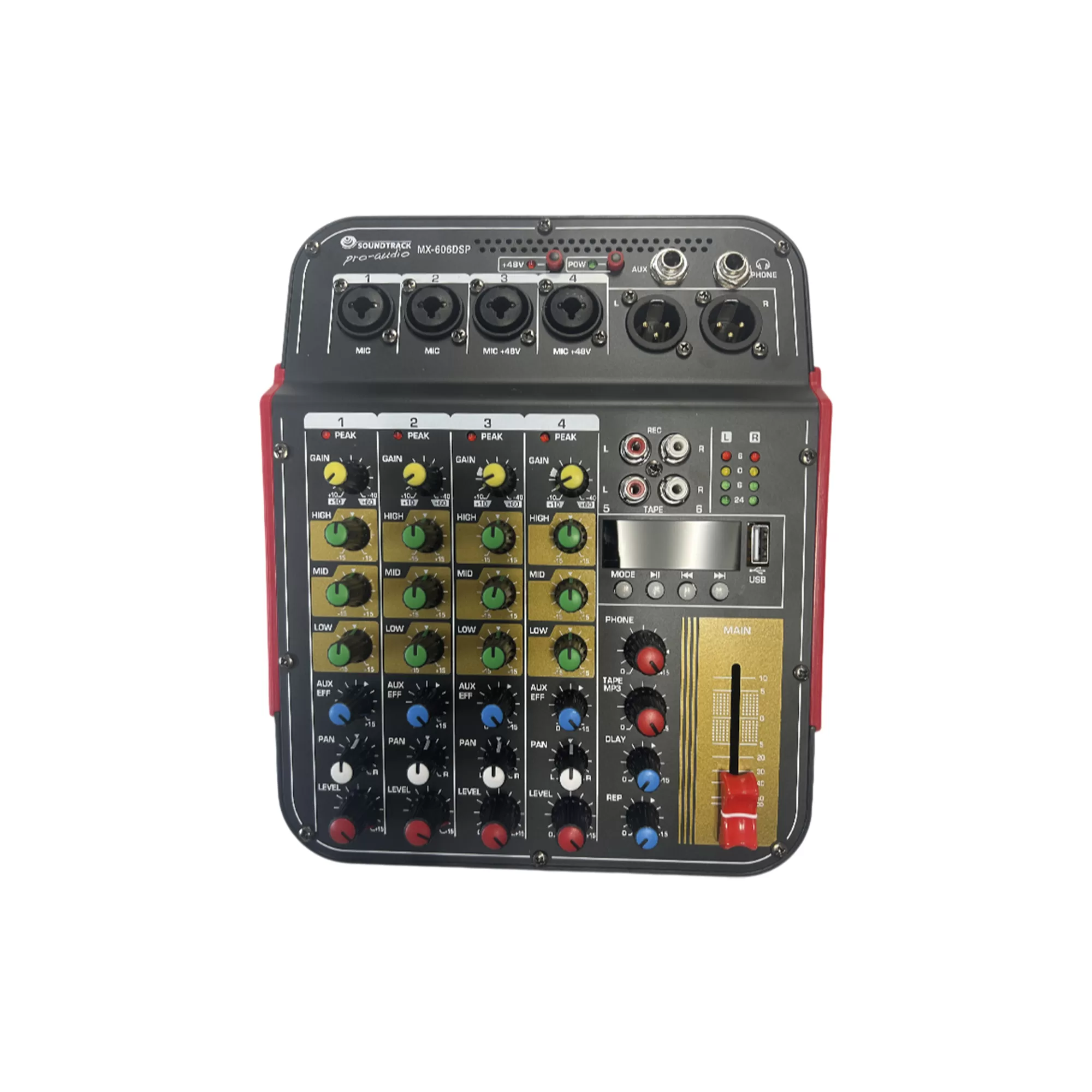Consola pasiva 6 canales usb/bt/mp3 Soundtrack