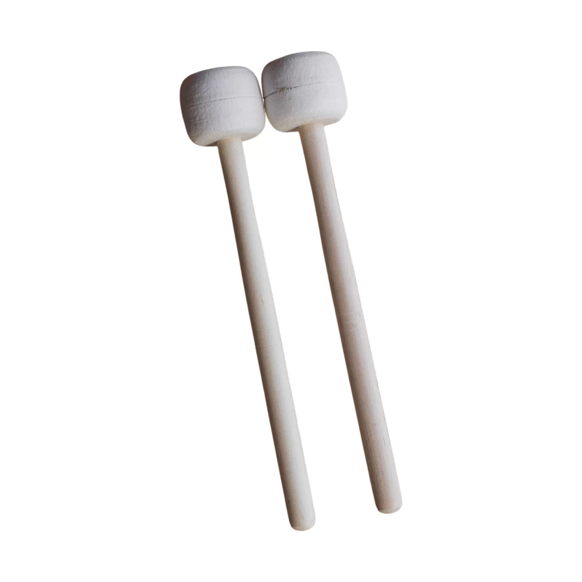 Mazos de madera para bombo (par)
