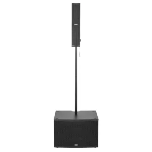 Sistema line array 600w + 400w rms 129 db spl FBT