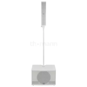 Sistema line array 600w + 400w rms 129 db spl white FBT