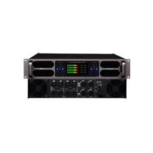 Amplificador de poder 6400w 4ch Soundtrack