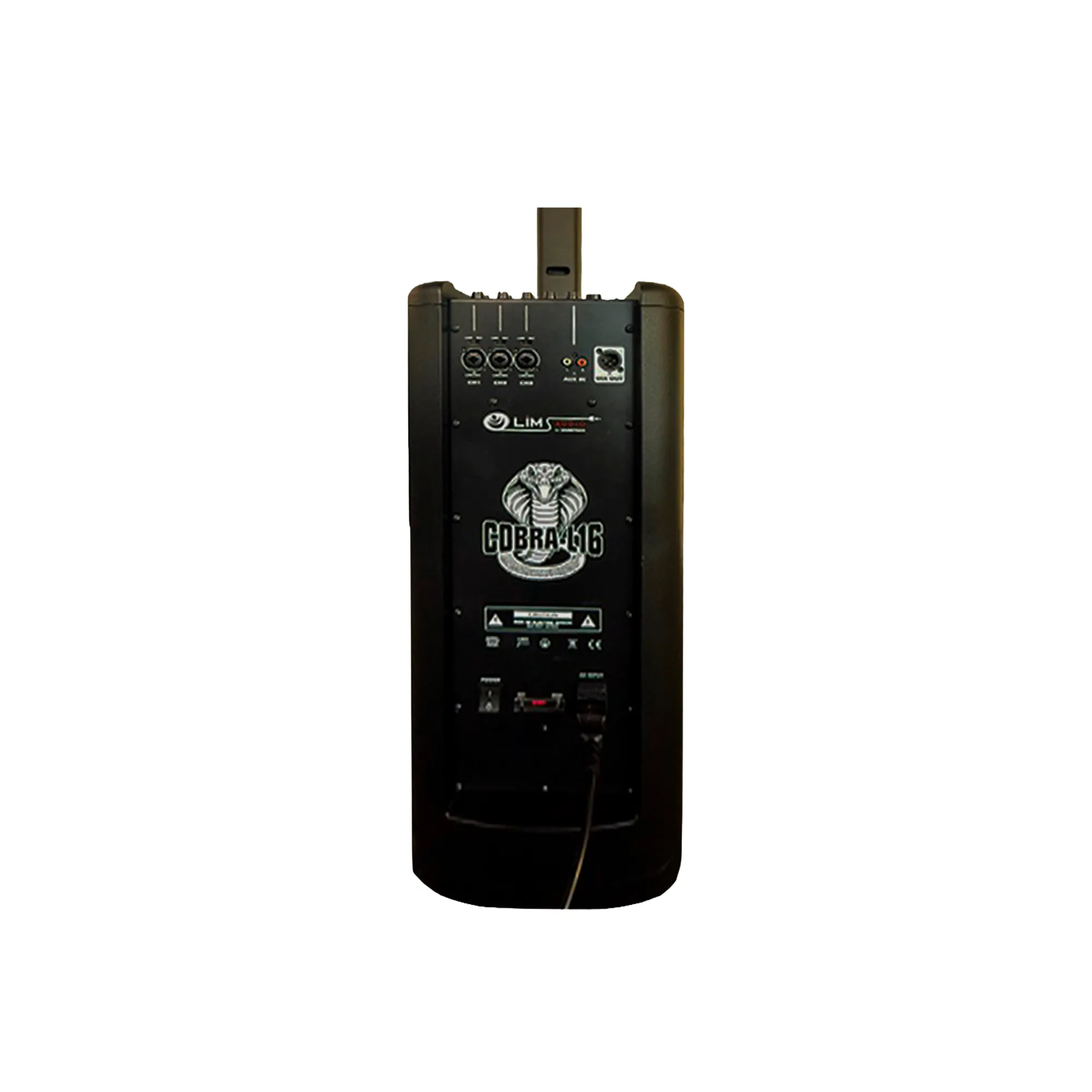 Sistema de audio portátil de columnas + subwoofer 1400w SOUNDTRACK - Imagen 2