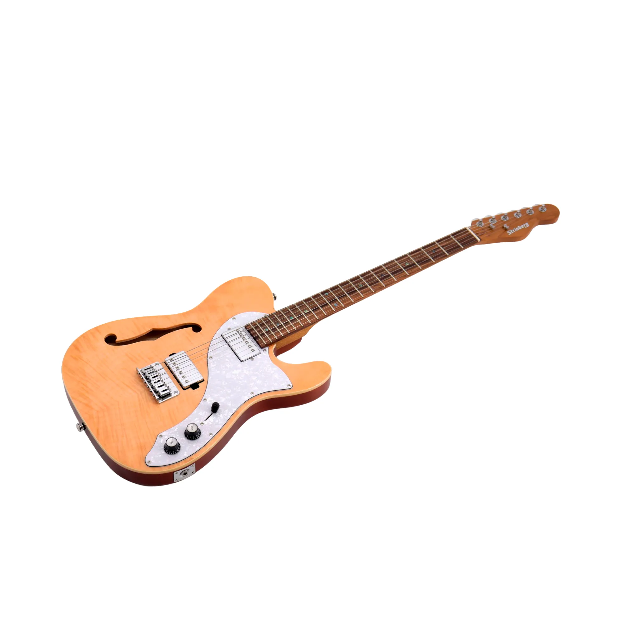 Guitarra eléctrica thinline color natural STRINBERG - Imagen 2