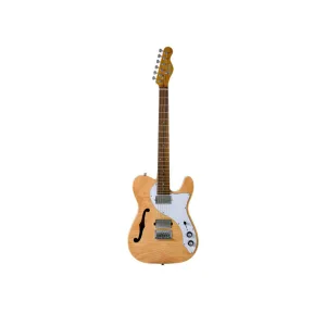 Guitarra eléctrica thinline color natural STRINBERG