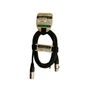 Extensión XLR hembra a XLR macho 10ft STUDIO-Z