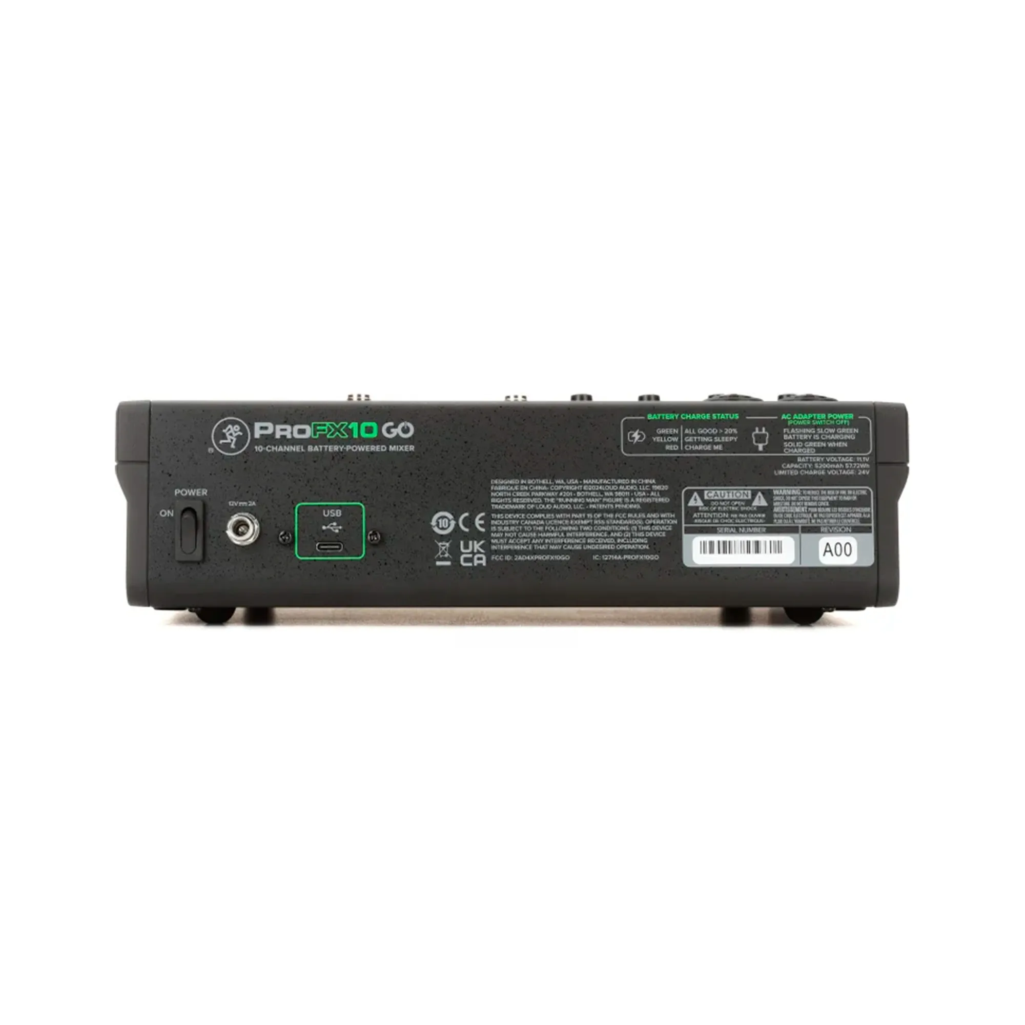 Consola pasiva 10 canales C/USB/BT/BATERÍA/EQ PRO FX MACKIE - Imagen 2