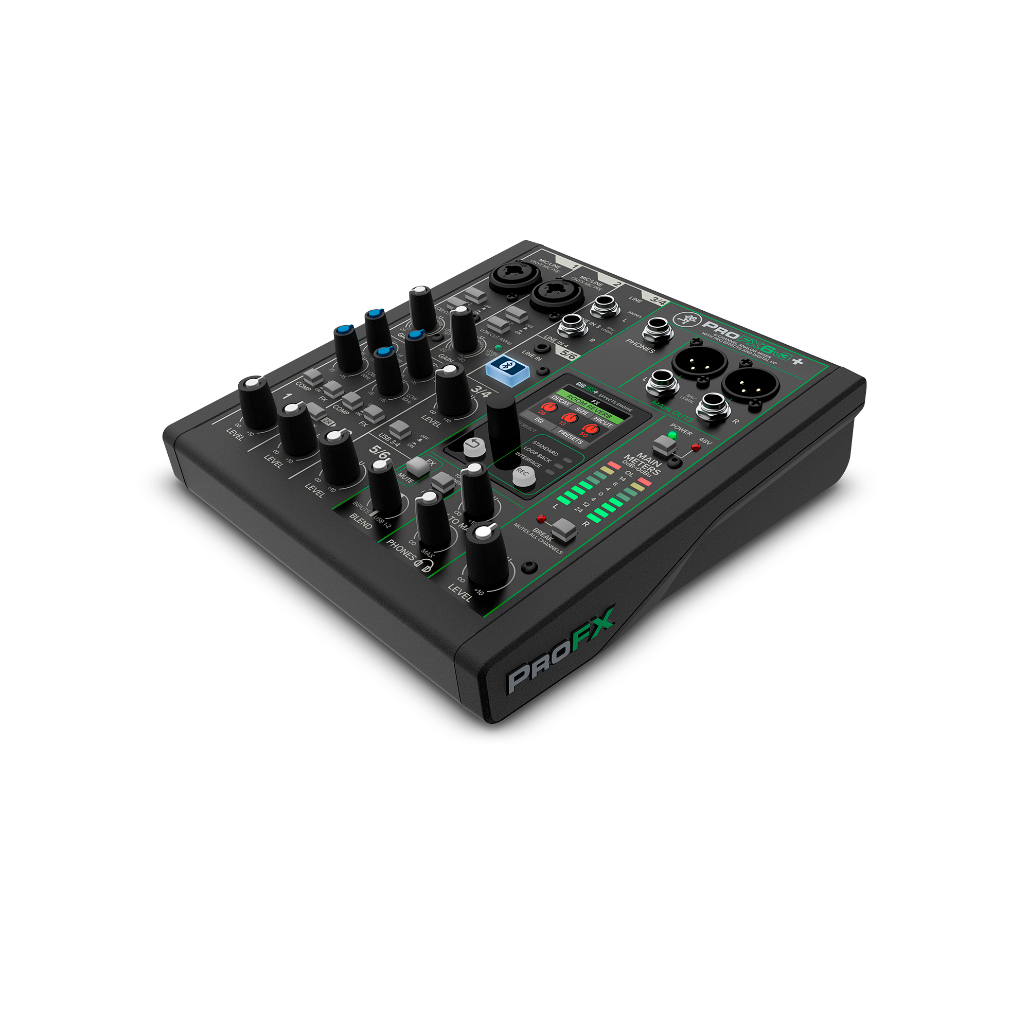 Consola pasiva 6 canales c/usb/bt/efectos gibfx MACKIE - Imagen 4